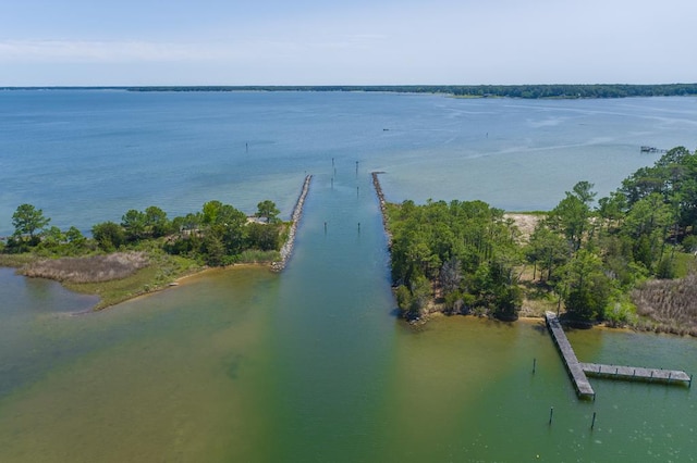 403 Moores Creek Dr, Deltaville, VA 23043 - aerial view of a large body of water