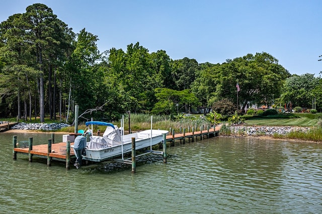 324 Bayberry Ln, Reedville, VA 22539 - dock with a water view