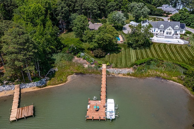 324 Bayberry Ln, Reedville, VA 22539 - aerial view of property's location with a nearby body of water
