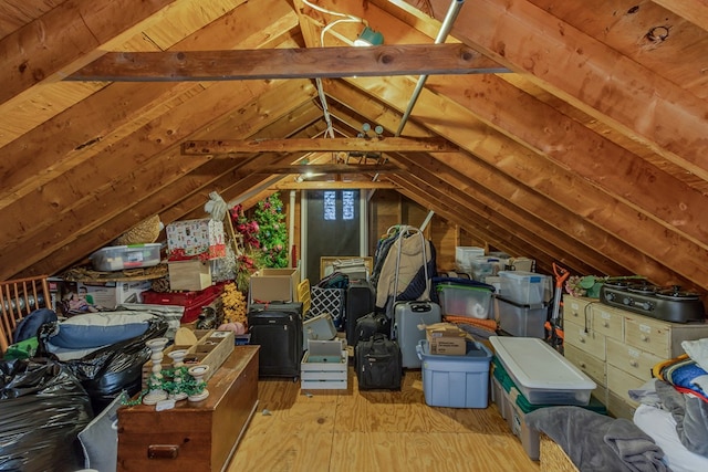 324 Bayberry Ln, Reedville, VA 22539 - view of unfinished attic