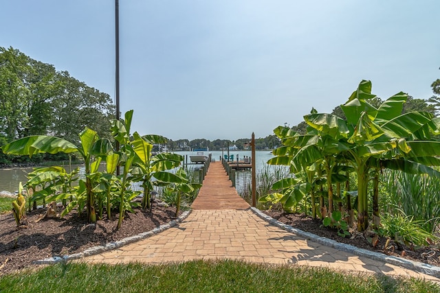 324 Bayberry Ln, Reedville, VA 22539 - dock area with a water view