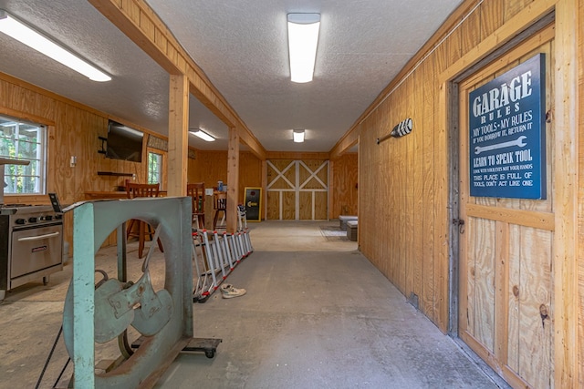 view of horse barn