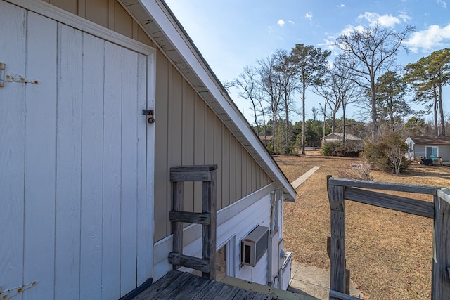 view of side of property