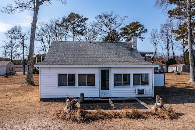 view of rear view of property