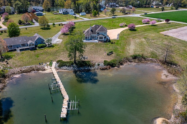 601 Cranes Creek Harbor Dr, Heathsville, VA 22473 - aerial view of property and surrounding area featuring a nearby body of water