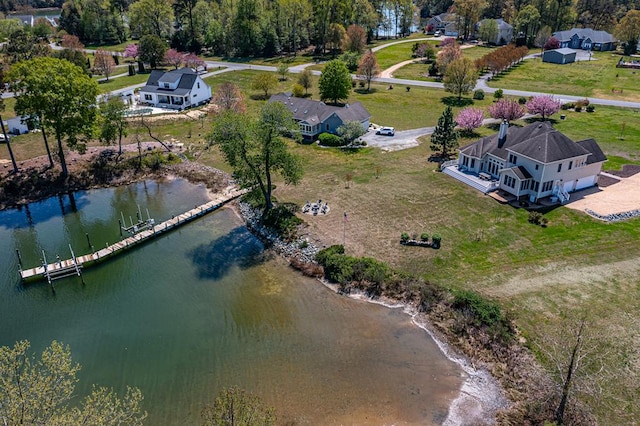 601 Cranes Creek Harbor Dr, Heathsville, VA 22473 - bird's eye view of a large body of water
