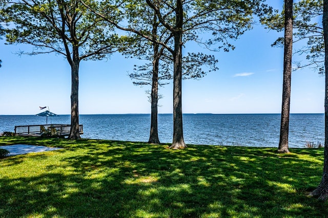 property view of water