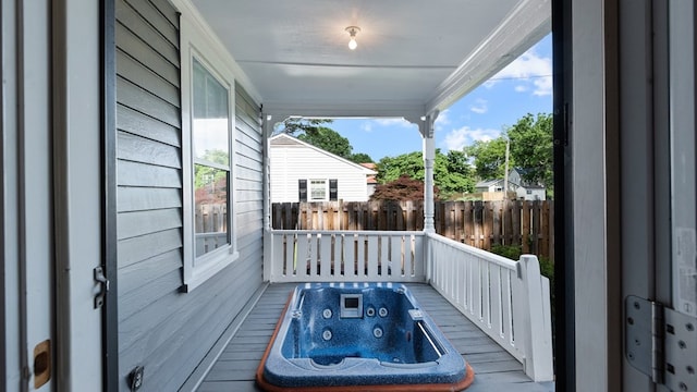 46 Yeocomico Ln, Kinsale, VA 22488 - view of deck