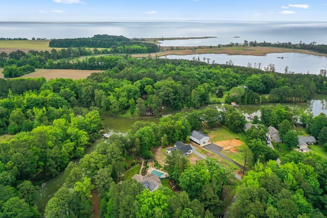 586 Kingscote Dr, Lottsburg, VA 22511 - drone / aerial view of a large body of water