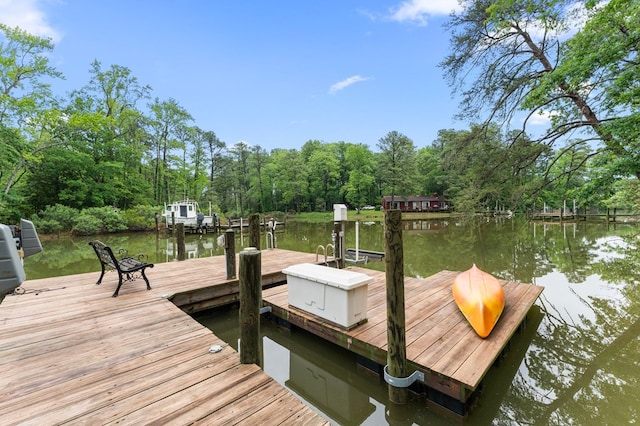 586 Kingscote Dr, Lottsburg, VA 22511 - dock featuring a water view