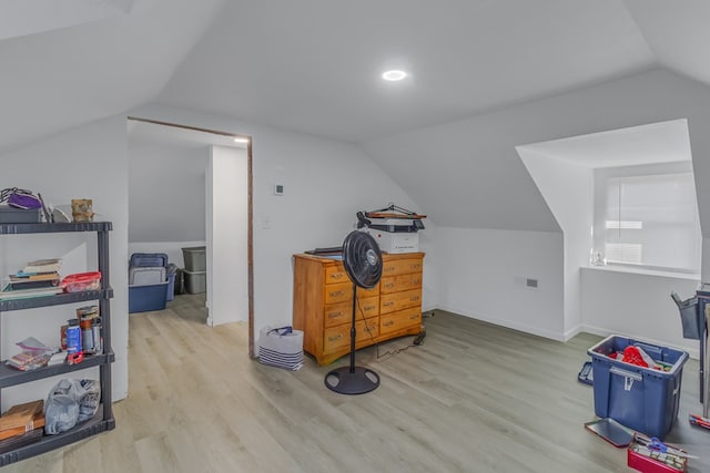 427 Brooks Ln, Callao, VA 22435 - bonus room with light wood-type flooring and vaulted ceiling