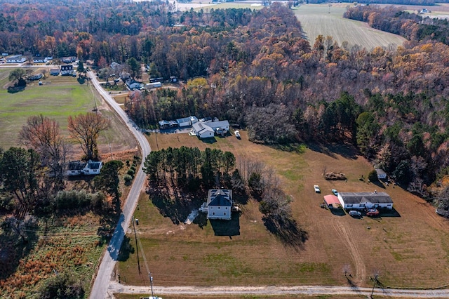 427 Brooks Ln, Callao, VA 22435 - birds eye view of property with a rural view