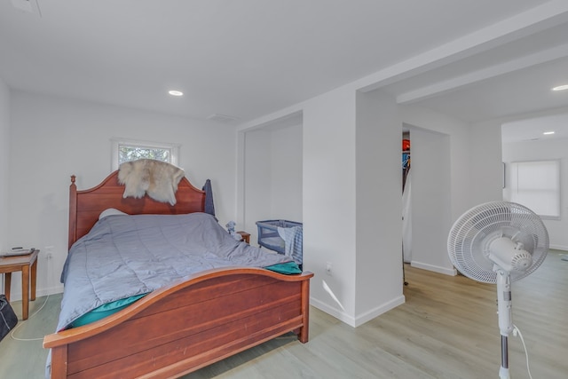 427 Brooks Ln, Callao, VA 22435 - bedroom with light hardwood / wood-style floors