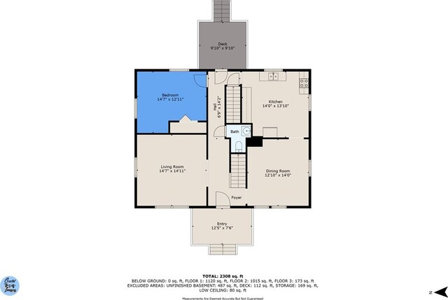 427 Brooks Ln, Callao, VA 22435 - plan