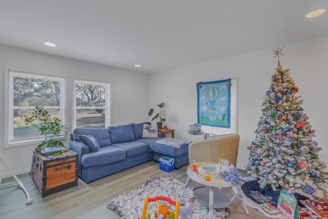 427 Brooks Ln, Callao, VA 22435 - living room featuring light wood-type flooring