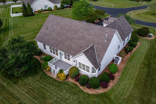 drone / aerial view