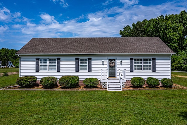 4058 Irvington Rd, Irvington, VA 22480 - view of front of house featuring a front lawn