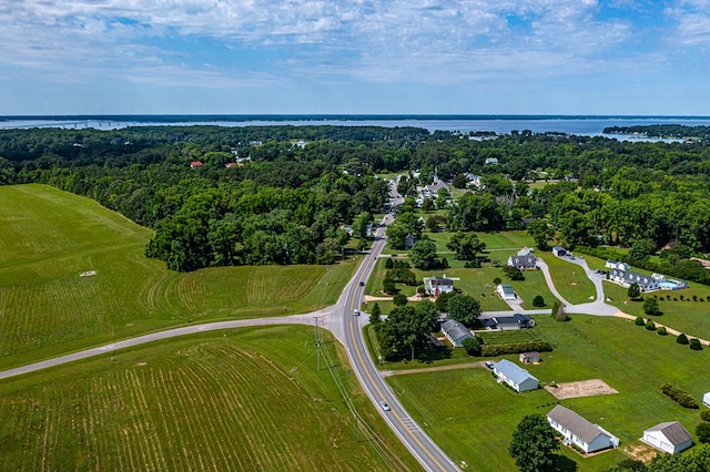 4058 Irvington Rd, Irvington, VA 22480 - bird's eye view featuring a water view