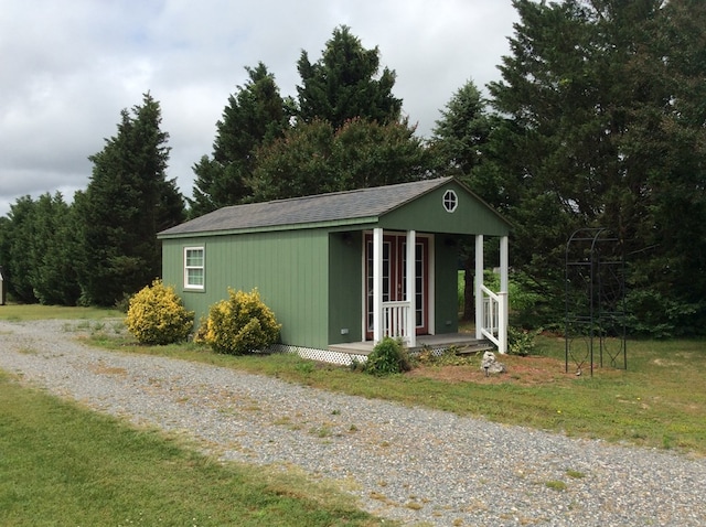 421 Totuskey Church Rd, Warsaw, VA 22572 - view of outbuilding