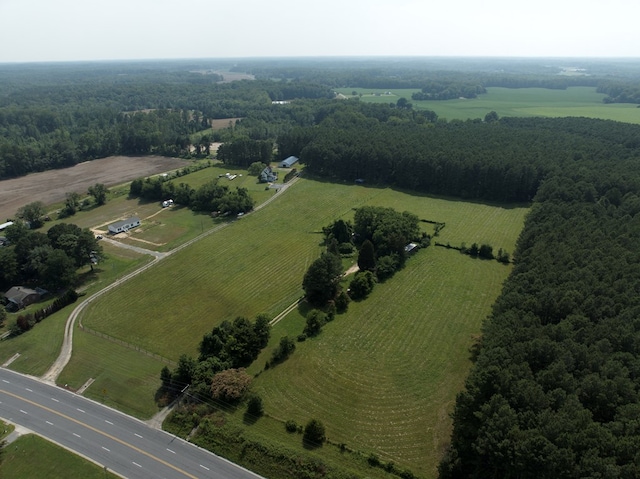 3150 Northumberland Hwy, Lottsburg, VA 22511 - aerial view of property's location with rural landscape