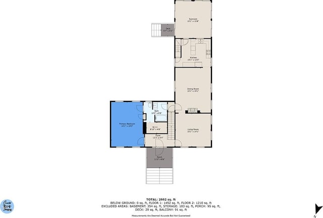 118 Harvey Ln, Heathsville, VA 22473 - home floor plan