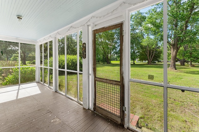 1838 Muddy Gut Rd, Dunnsville, VA 22454 - view of unfurnished sunroom
