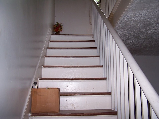 view of stairs