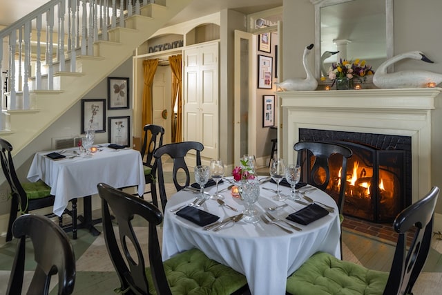 view of dining room