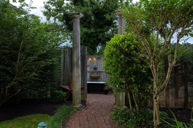 view of patio