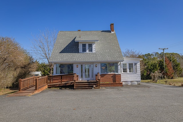 view of front of house