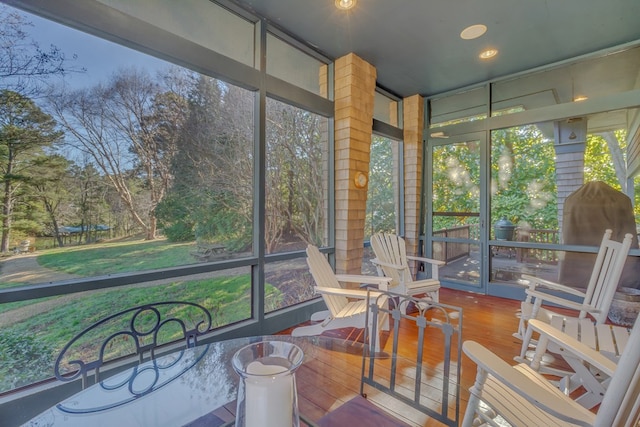 783 King Carter Dr, Irvington, VA 22480 - sunroom / solarium with a wealth of natural light