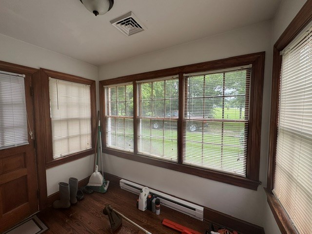 2266 Hayes Rd, Hayes, VA 23072 - unfurnished sunroom featuring healthy amount of natural light