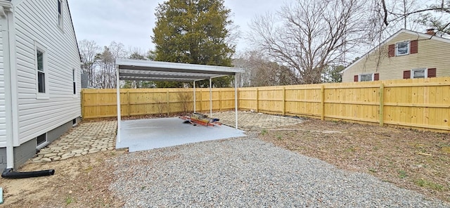 7626 Richmond Rd, Warsaw, VA 22572 - view of yard with a fenced backyard