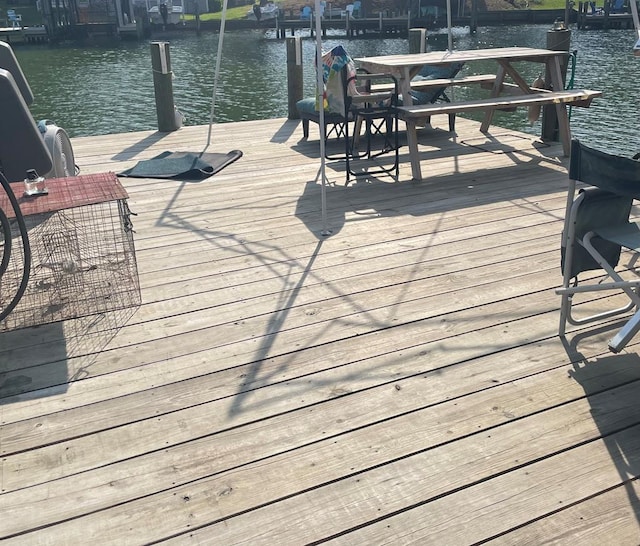 237 Hickory Ln, Reedville, VA 22539 - dock with a water view