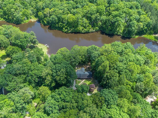 383 Monroe St, Montross, VA 22520 - aerial overview of property's location featuring a nearby body of water and a forest