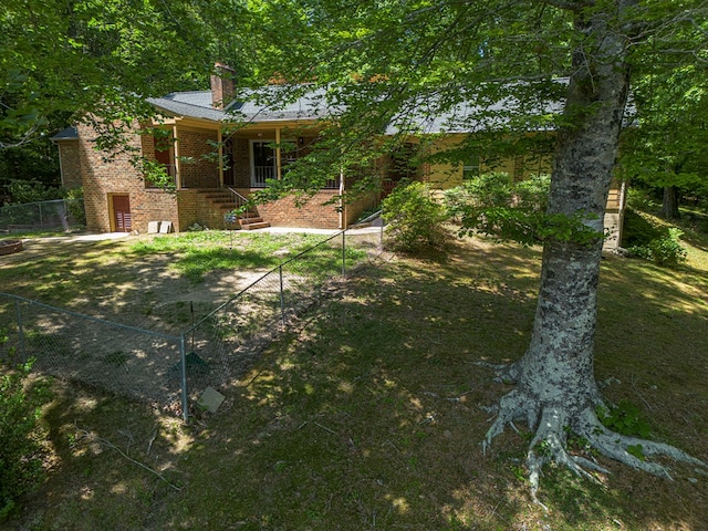 383 Monroe St, Montross, VA 22520 - view of yard