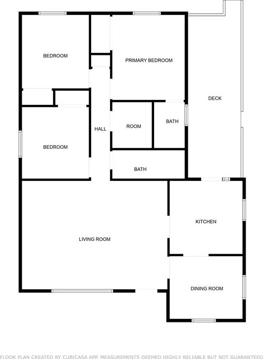 725 Cralle Ave, Tappahannock, VA 22560 - view of floor plan / room layout