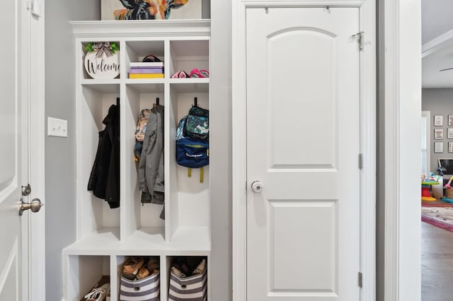 view of mudroom