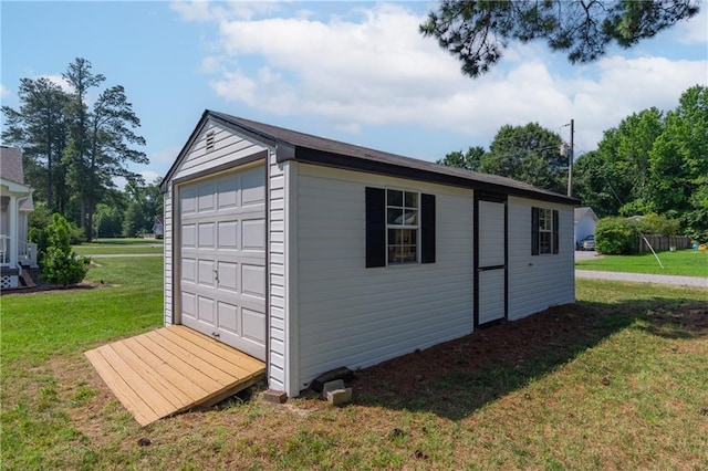 430 Pine Tree Rd, Center Cross, VA 22437 - view of garage