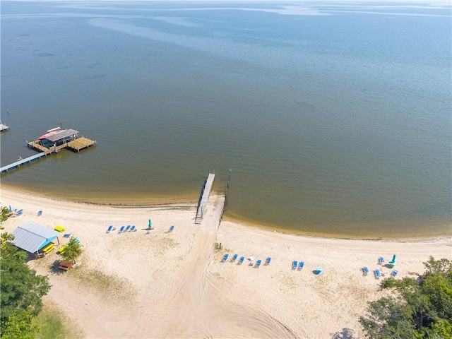 430 Pine Tree Rd, Center Cross, VA 22437 - bird's eye view of a large body of water