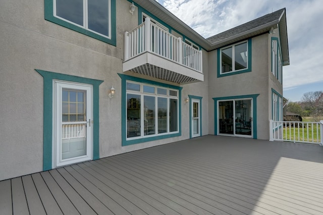 284 Palmer Dr, Lottsburg, VA 22511 - view of deck