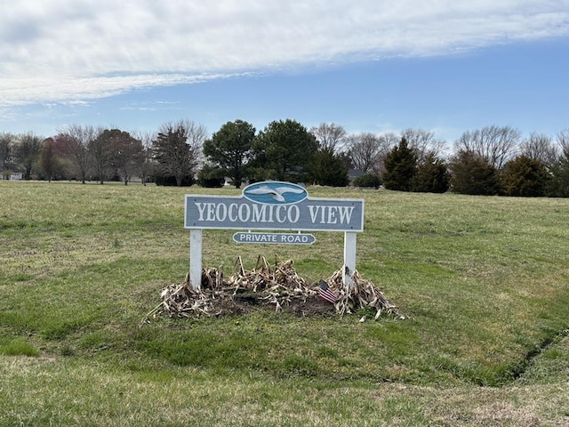 284 Palmer Dr, Lottsburg, VA 22511 - exterior space featuring a yard