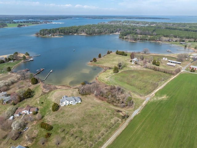 284 Palmer Dr, Lottsburg, VA 22511 - bird's eye view with a water view