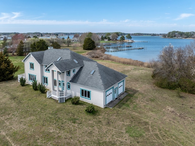284 Palmer Dr, Lottsburg, VA 22511 - bird's eye view with a water view