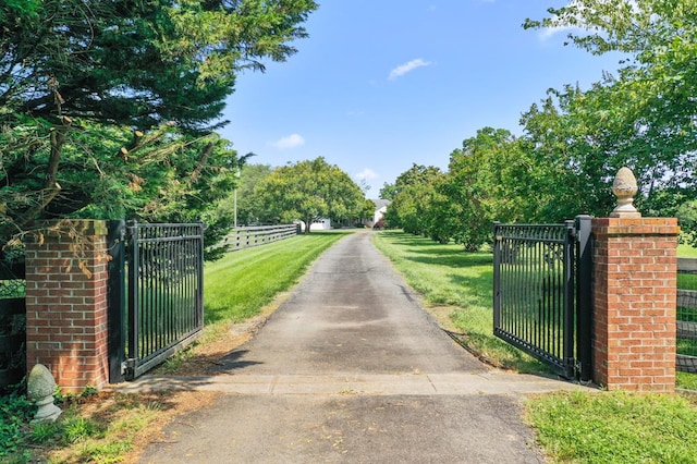1743 Bushfield Rd, Montross, VA 22520 - gate with a lawn