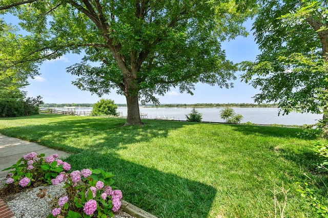 1743 Bushfield Rd, Montross, VA 22520 - view of grassy yard featuring a water view