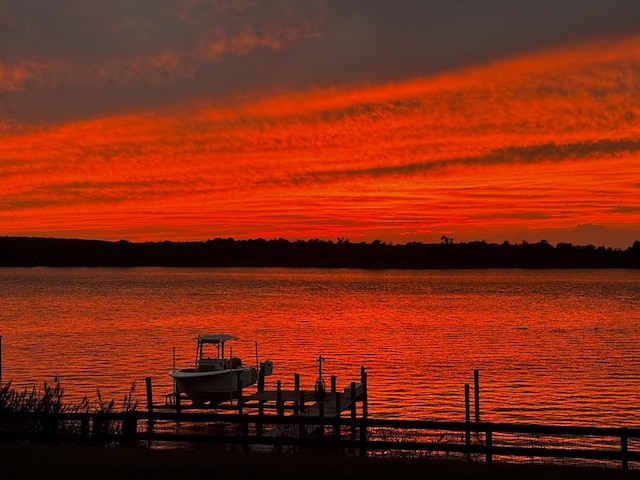 1743 Bushfield Rd, Montross, VA 22520 - dock featuring a water view