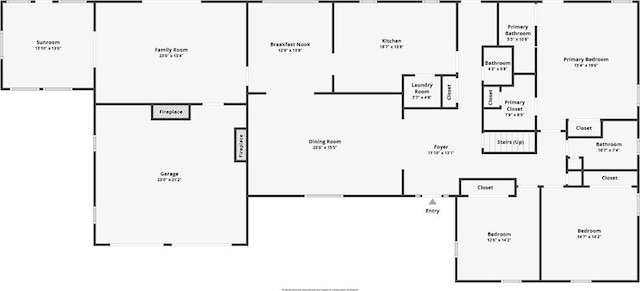 1743 Bushfield Rd, Montross, VA 22520 - view of floor plan / room layout
