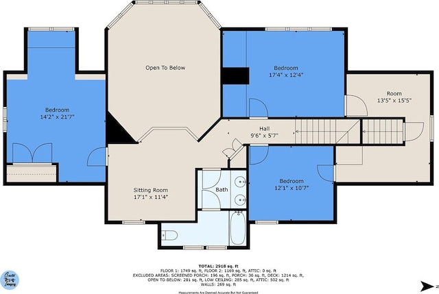 858 Harmony Hills Cir, Heathsville, VA 22473 - view of floor plan / room layout