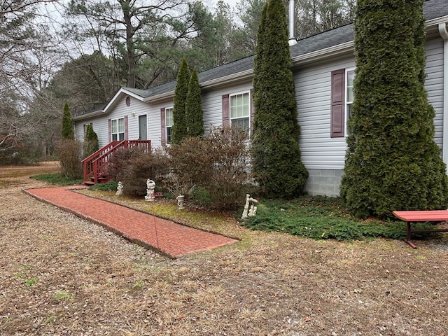 view of property exterior